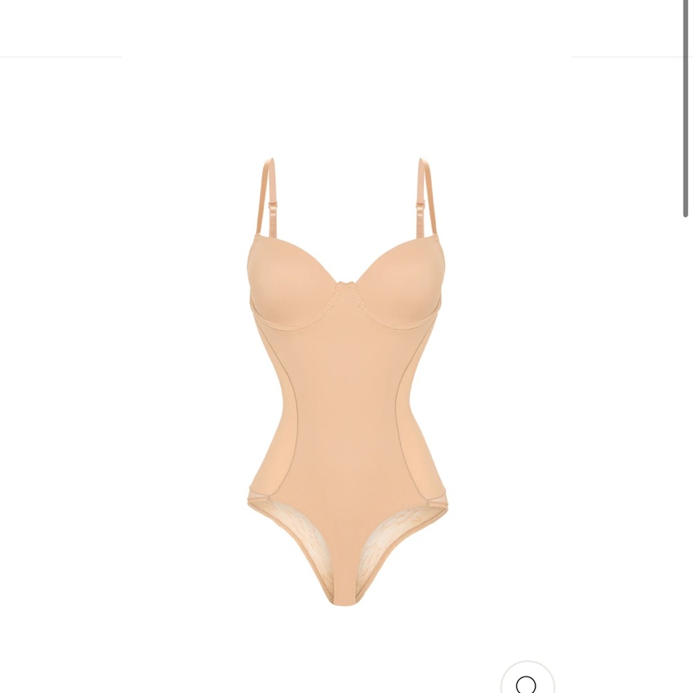 *SOLD* Tan/ Pink Shapewear BodySuit